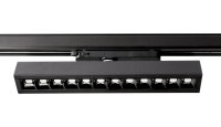 3-Phasen-Spot - Alnitak 25, 32 W, 3000 K, Schwarz
