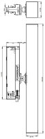 3-Phasen-Spot - Alnitak 25, 32 W, 3000 K, Schwarz