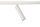 1-Phasen-Spot - Slim, 5W, DIM, 2700 K, Weiß