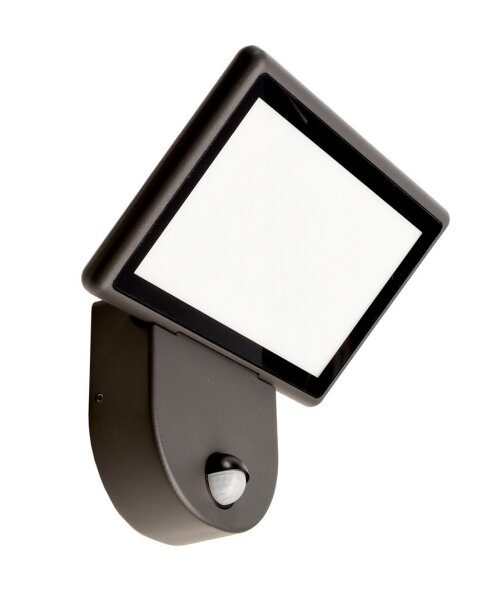 Wandaufbauleuchte - Alkes S Motion, 21 W, 3000 K, Grau