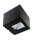 Wandaufbauleuchte - Jabbah Up and Down, 25 W, 3000 K, Grau