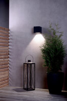 Wandaufbauleuchte - Jabbah, 13 W, 3000 K, Grau