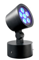 Fluter - Colt, 16W, RGB/3000 K, Schwarz