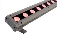 Wallwasher - Wallwasher Caph 24V Asymetrisch, 60 W, RGB/3000 K, Grau