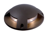 Bodenaufbauleuchte - Helios IV, 5,5 W, 3000 K, Grau