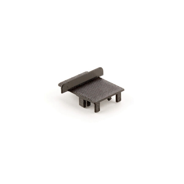 Profil Endkappe - Combo Klick T-Profil 2 St. Endkappe, 35 F + V5-U-2510, schwarz