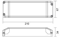 Netzgerät (CV, DC) dimmbar - BASIC, DIM, CV, 48V 34-100W