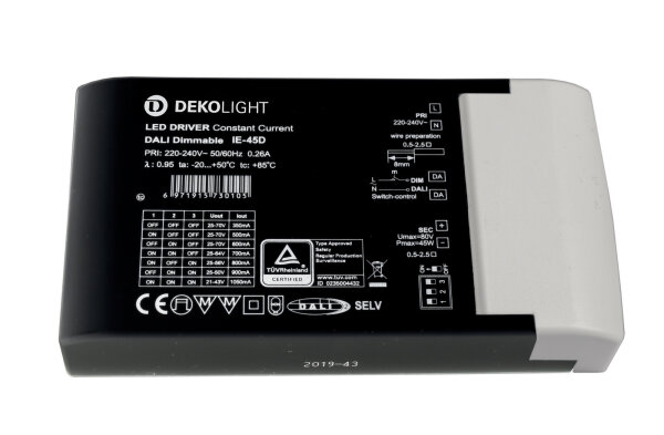 Netzgerät (CC, DC) dimmbar - BASIC, DIM, Multi CC, IE-45D