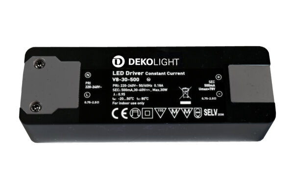 Netzgerät (CC, DC) - BASIC, CC, V8-30-500mA/30W