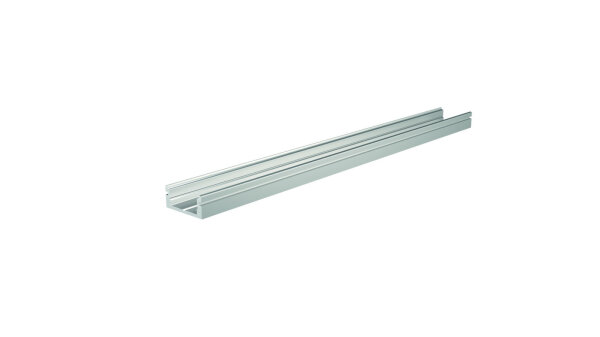 Profil - U-Profil flach AU-01-10, 4m, Silber
