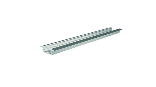 Profil - T-Profil flach ET-01-10, 4m, Silber