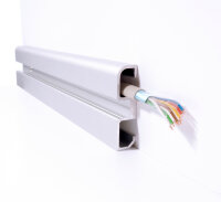 Profil - Sockel-Profil AM-02-10, 3m, Silber
