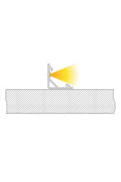 Profil - Eck-Profil AV-05-12, 3m, Silber