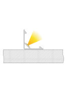 Profil - Eck-Profil AV-05-15, 3m, Silber