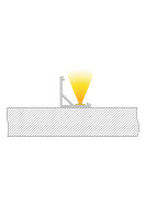 Profil - Eck-Profil AV-03-12, 2,5m, Silber