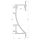 Profil - Trockenbau-Profil, Wandvoute EL-02-12, 2m, Silber