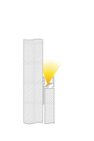 Profil - Fliesen-Profil Abschluss EA-03-12, 2m, Silber