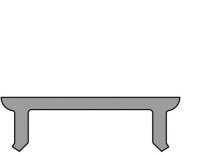 Profil Abdeckung - Abdeckung P-01-10, 2m, matt