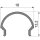 Profil Abdeckung - Abdeckung R-01-12, 3m, milchig