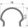 Profil Abdeckung - Abdeckung R-01-10, 3m, matt