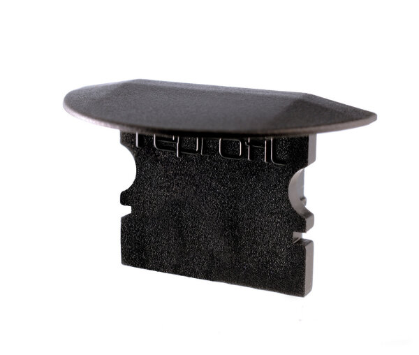 Profil Endkappe - Endkappe P-ET-02-10 Set 2 Stk, Schwarz