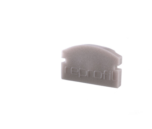 Profil Endkappe - Endkappe F-AU-01-08 Set 2 Stk, Grau