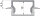 Profil Endkappe - Endkappe H-ET-01-12 Set 2 Stk, Schwarz