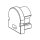 Profil Endkappe - Endkappe R-AU-01-05 Set 2 Stk, Schwarz