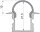 Profil Endkappe - Endkappe R-ET-02-10 Set 2 Stk, Grau