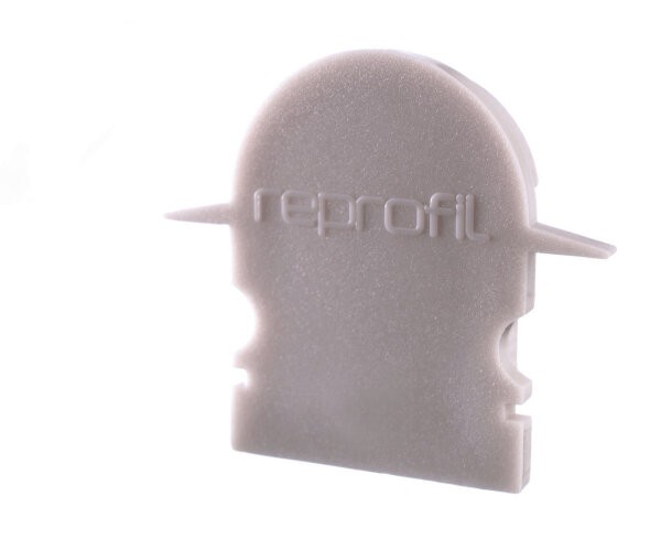 Profil Endkappe - Endkappe R-ET-02-12 Set 2 Stk, Grau