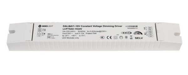 Netzgerät (CV, DC) dimmbar - BASIC, DIM, CV, LCP75AD-1H24V