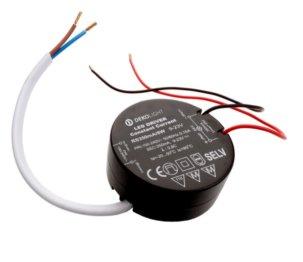 Netzgerät (CC, DC) - ROUND, CC, RS350mA/8W