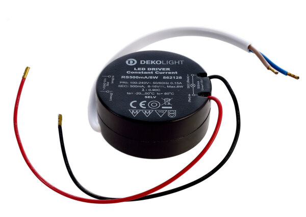 Netzgerät (CC, DC) - ROUND, CC, RS500mA/8W