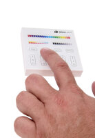 Steuerung RF - RF-smart, Wandfernbedienung, weiß, 230V, 4 Zonen, Single/CCT/RGB/