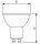 Leuchtmittel - MASTER LEDspot Value, GU10, 230 V/AC, DIM, 3000 K, 36 Grad