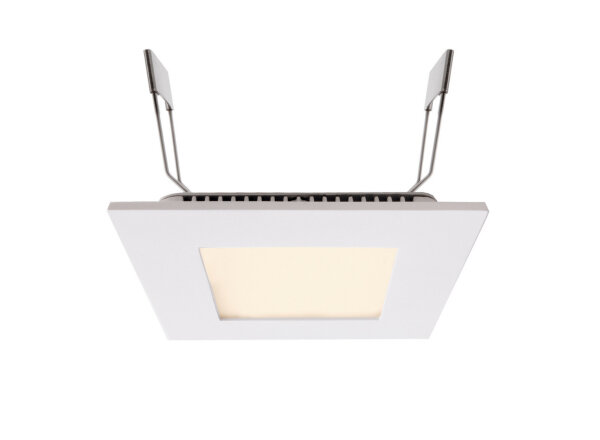 Deckeneinbauleuchte - LED Panel Square 8, 7 W, 2700 K, Weiß