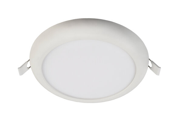 Deckeneinbauleuchte - Zaurak 180, 8/12 W, 3000/4000/5700 K, Weiß