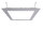 Deckeneinbauleuchte - LED Panel Square 20, 16 W, 4000 K, Grau