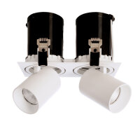 Deckeneinbauleuchte - Rigel Mini Square Double, 22 W,...