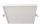 Deckeneinbauleuchte - Alya Eckig, 12 W, DIM, 2700 K, Weiß