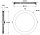 Deckeneinbauleuchte - LED Panel 16, 13 W, 2700 K, Grau