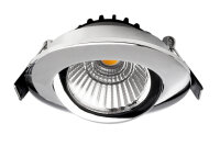 Deckeneinbauleuchte - Dione, 8,5 W, DIM, 4000 K, Chrom