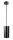 Pendelleuchte - Can 150, 1x 7,5 W GU10, Schwarz