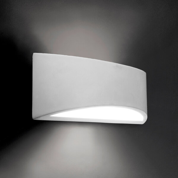 Wandaufbauleuchte - Arianna, 1x max. 80 W R7S 78 mm, Weiß
