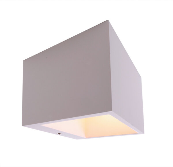 Wandaufbauleuchte - Olga, 1x max. 40 W G9, Weiß