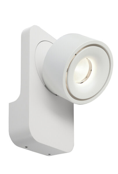 Wandaufbauleuchte - Uni II Tilt, 12 W, DIM, 3000 K, Weiß