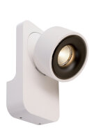 Wandaufbauleuchte - Uni II Tilt, 12 W, DIM, 3000 K, Weiß