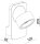 Wandaufbauleuchte - Uni II Tilt, 12 W, DIM, 3000 K, Weiß