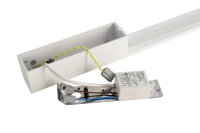 Wandaufbauleuchte - Larga 910 mm, 9 W, 3000 K, Weiß