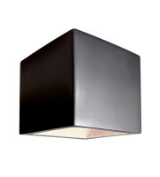 Wandaufbauleuchte - Cube, 1x max. 25 W G9, Schwarz